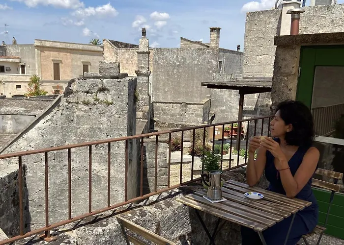 La Casa A Corte Con Terrazzo - Artemisia Homes Apartment Spongano